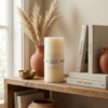 5 Ivory Standard – Classic Smooth Pillar Candle