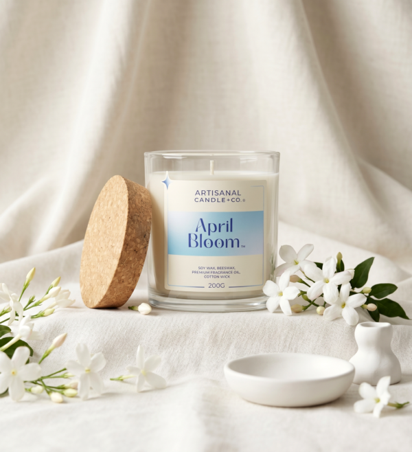 April Bloom – Luxury Floral Scented Candle