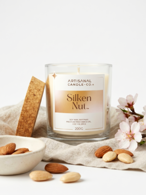 Silkin Nut – Marcona Almond | Luxury Scented Candle