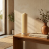 single 5 Cathedral Ridge – Sculpted Fluted Pillar Candle