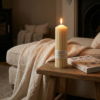 single 6 Cathedral Ridge – Sculpted Fluted Pillar Candle