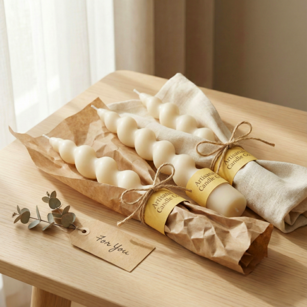 Pearl Taper – Elegant Taper Candle