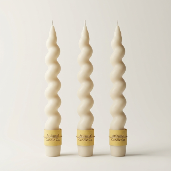 Pearl Taper – Elegant Taper Candle