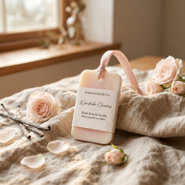 Blush Rose & Vanilla Wax Tablet