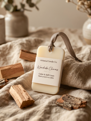 Cedar & Soft Linen Wax Tablet