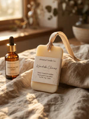 Ivory Linen & Amber Wax Tablet