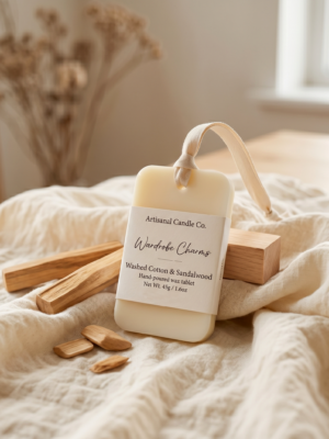 Washed Cotton & Sandalwood Wax Tablet