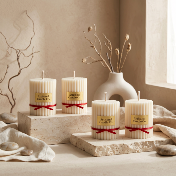 forma 4 Forma No. 5 – Minimal Pillar Candle