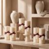 ivory standard 6 Ivory Standard – Classic Smooth Pillar Candle