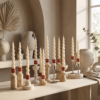 Pearl Taper – Elegant Taper Candle